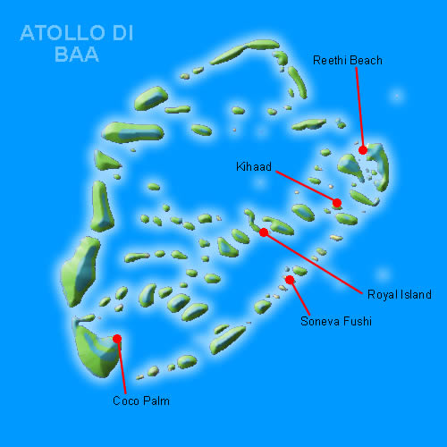 atollo di baa alle maldive