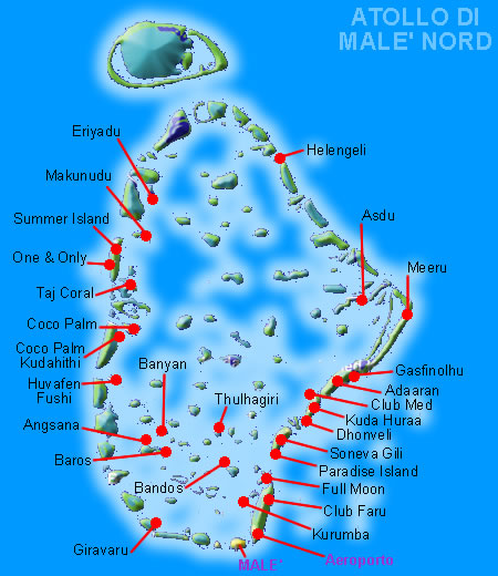 male - isole maldive